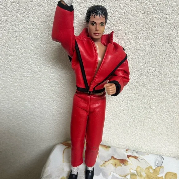Michael Jackson Doll Superstars of 80's Thriller Outfit 12" Action Figure 1984 - Picture 2 of 8